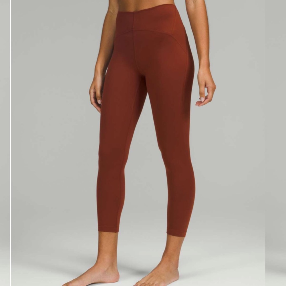 Lululemon Instill High Rise Tight 25” Date Brown